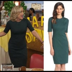 Ted Baker London Corie dress in emerald green